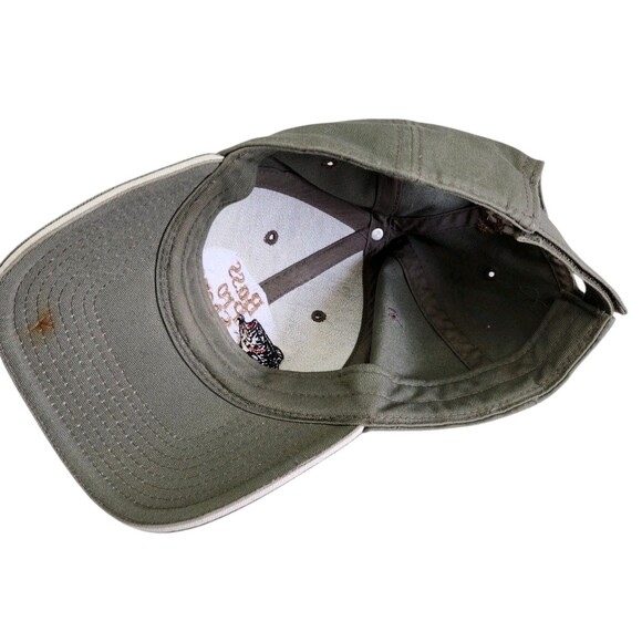 Bass Pro Shops Mens Cap Hat Strapback Green Patch Fishing Outdoors Adjustable - Picture 7 of 8